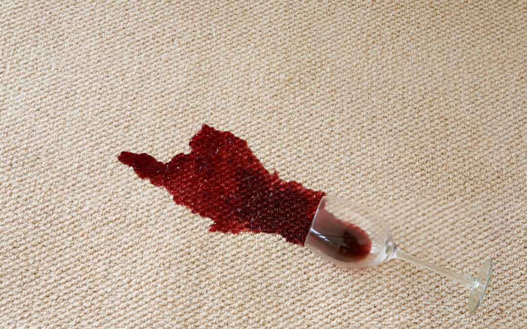Dealing with Red Wine Stains on Area Rugs